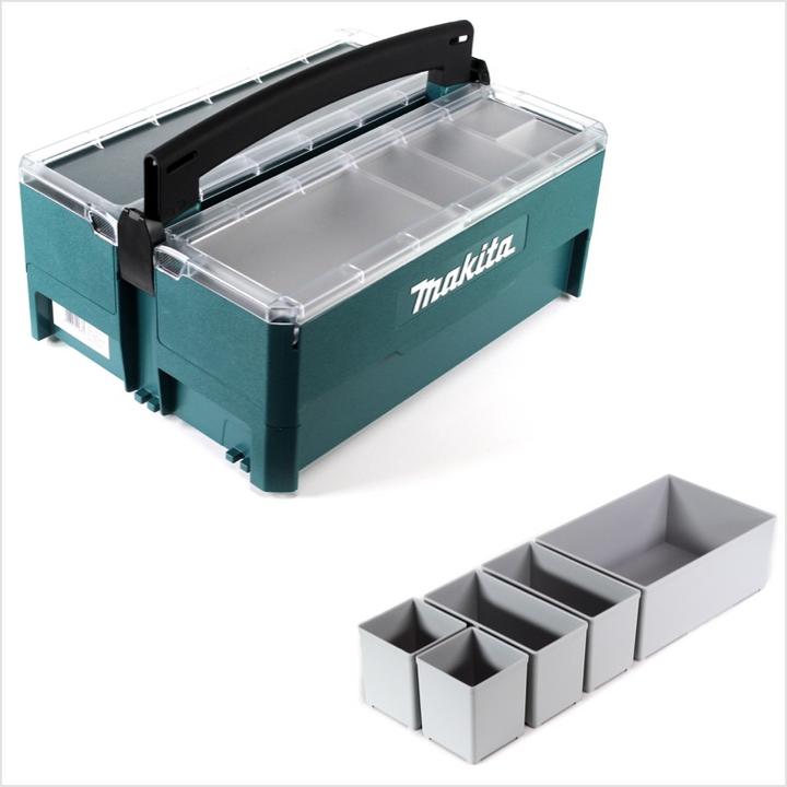 Produktbild Makita Storage Box für Makpac + Boxeinsatz ( P-84137 + P-84171 ) (1 Teile)