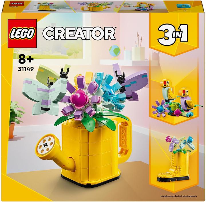Immagine prodotto LEGO 31149 Annaffiatoio con fiori (31149, LEGO Creator 3-in-1)
