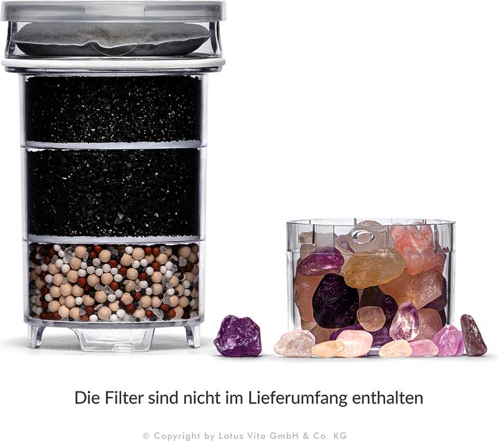 Produktbild Lotus Vita Glas-Filterkanne Katara Natura Plus (1.40 l)