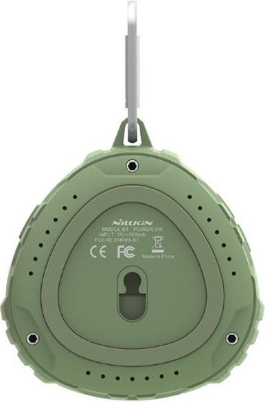 Actual product image Nillkin 2 in 1 Set IPX4 Bluetooth Speaker and Qi Wireless Charging Pad (5 h, Rechargeable battery operated)