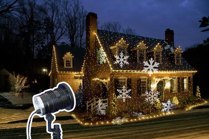 Produktbild GuGus LED Licht Projektor „Schneeflocken“