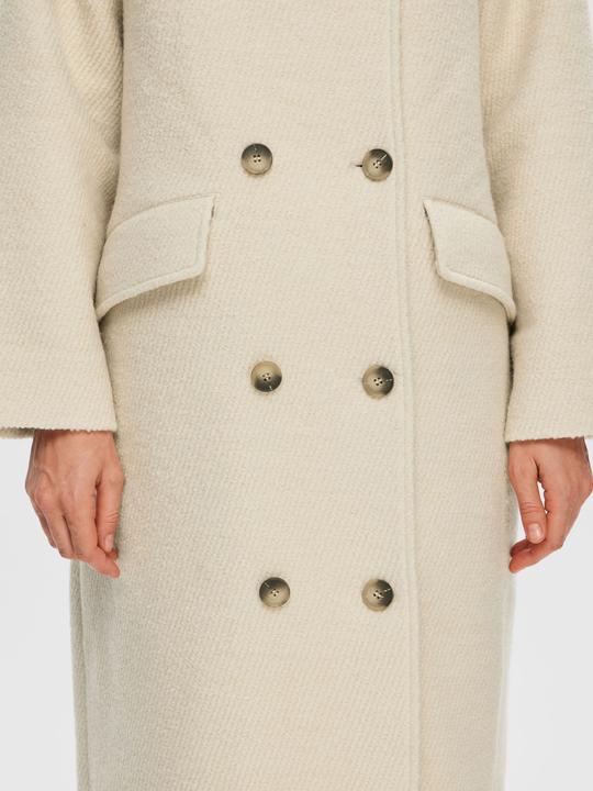 Actual product image Selected Femme Double breasted wool coat (42)