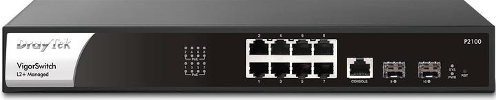 Actual product image Draytek VigorSwitch P2100 (10 Ports)