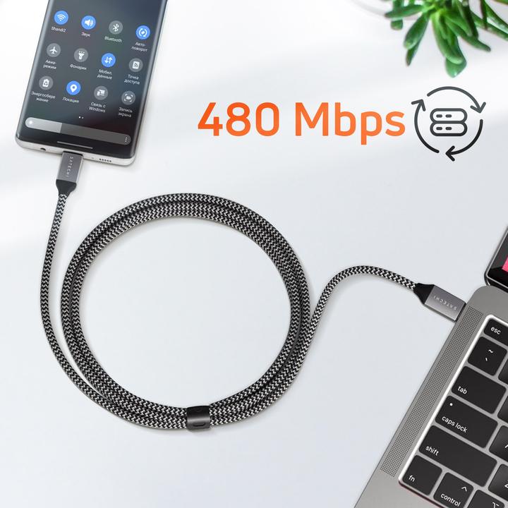Immagine prodotto Satechi USB-C (2 m, USB 2.0, 100 W)