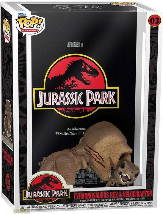 Actual product image Funko Pop! Movie Poster : Jurassic Park (03)