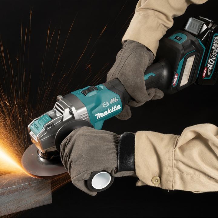 Actual product image Makita 40V Battery Angle Grinder GA047GZ (125 mm)