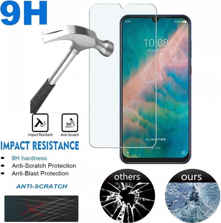 Actual product image Screenguard ZTE Blade 10 Protective Glass Film Case Friendly Design (1 Piece, ZTE Blade 10)