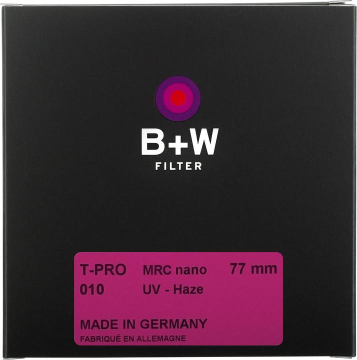 Produktbild B+W T-Pro 010 UV-Haze MRC nano 77mm (77 mm, Schutzfilter, UV-Filter)