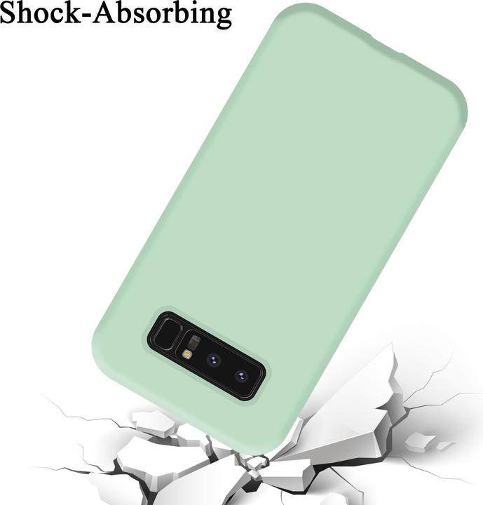Actual product image Cadorabo TPU Liquid Silicone Case Cover (Samsung Galaxy Note 8)