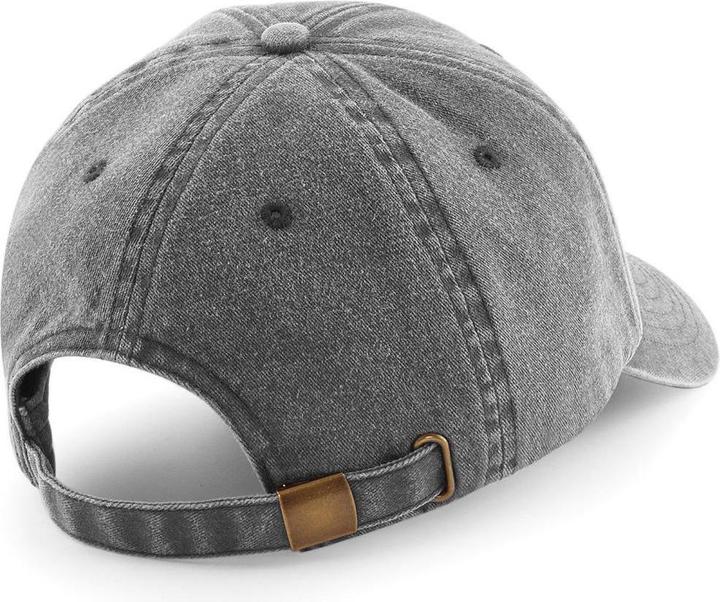 Produktbild Beechfield Vintage Denimlook Kappe (2 Stückpackung) (One Size)