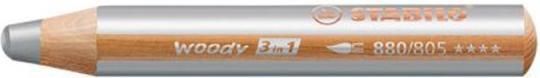 Actual product image STABILO Woody 3 in 1 (Silver, 1 x)