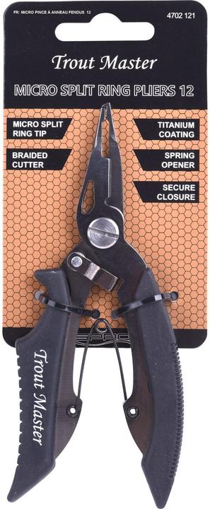 Actual product image Trout Master Ring Pliers 12