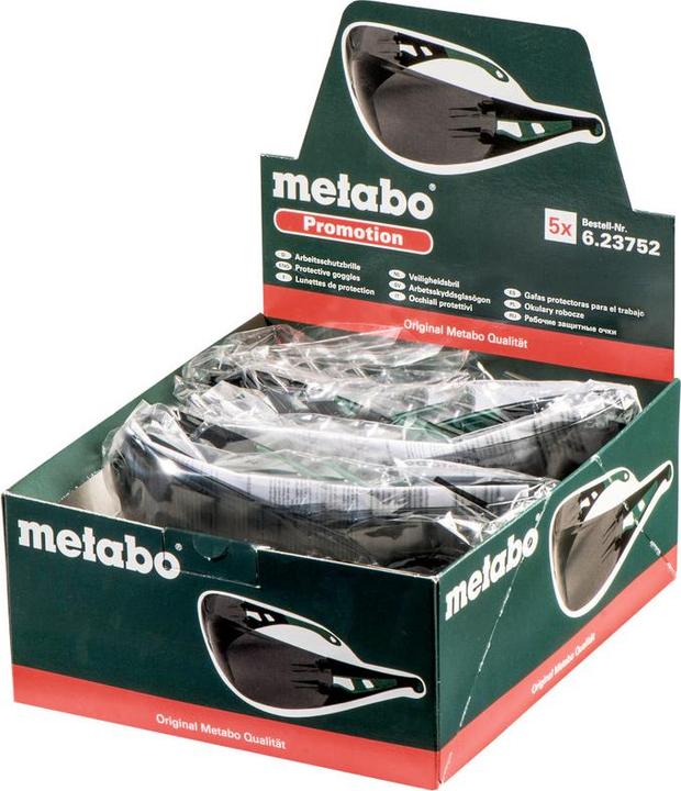 Actual product image Metabo Safety goggles