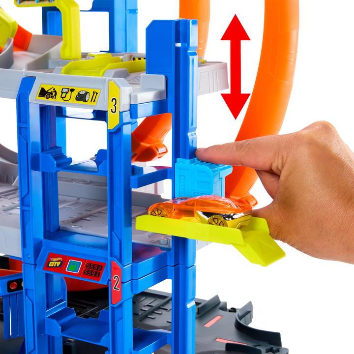 Actual product image Hot Wheels City Mega Garage