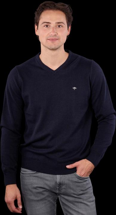 Fynch-Hatton Cardigan-Zip Sweater navy (4XL)