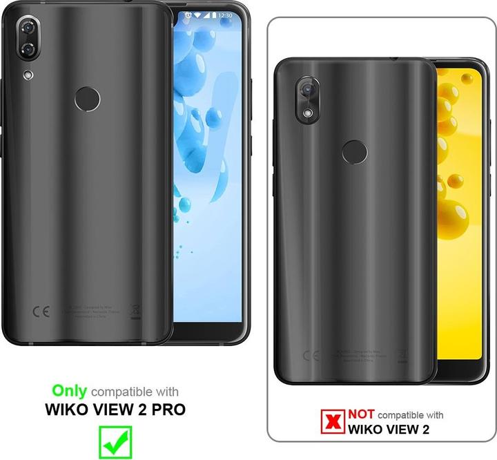 Image du produit Cadorabo Coque pour WIKO VIEW 2 PRO universel avec Clip (Wiko View 2 Pro)