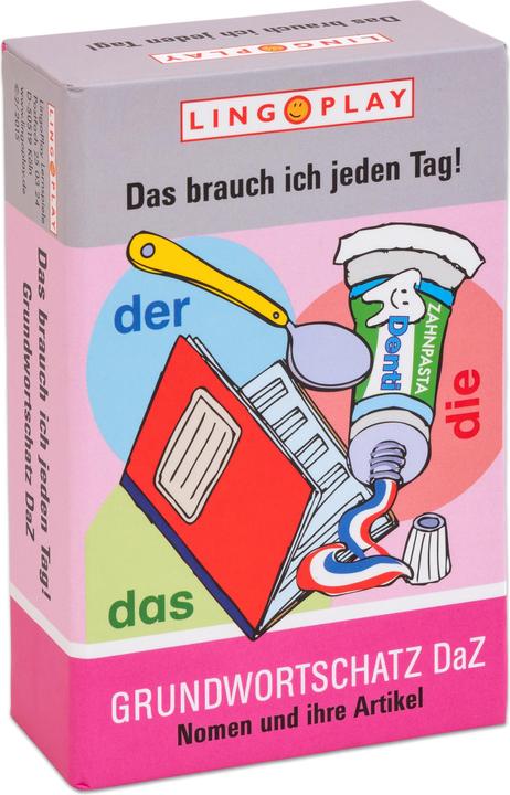 Produktbild DAZ - Grundwortschatz - 9 Lernspiele im Paket (Deutsch)