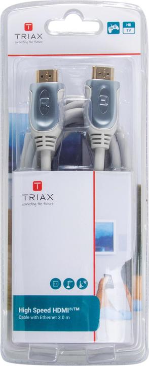 Produktbild Triax HDMI3,0M Hochgeschw.HDMI-Kabel mit Ethernet (3 m, HDMI)