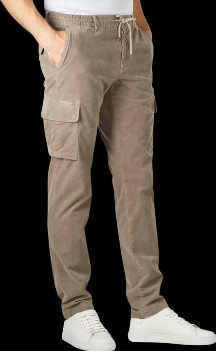 Image du produit Alberto Baby Cord John Cargo Pant Slim Fit Nature (W31/L32)