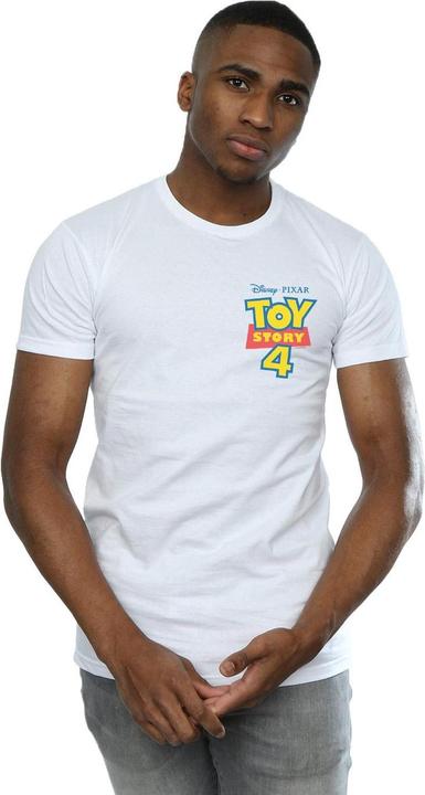 Immagine prodotto Disney Toy Story 4 Logo Breast Print Maglietta Uomo (4XL)