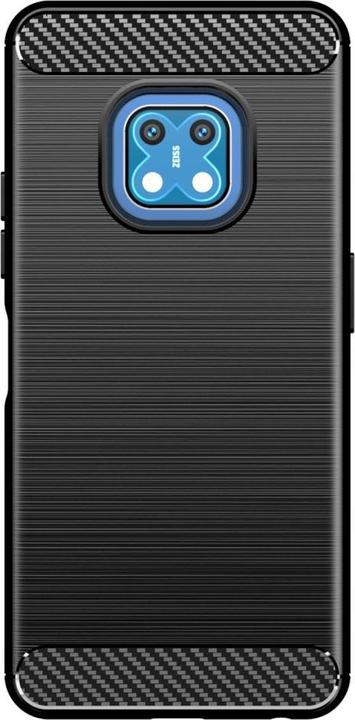 Image du produit Cover-Discount Nokia XR20 - Housse métallique look carbone noir (Nokia XR20)