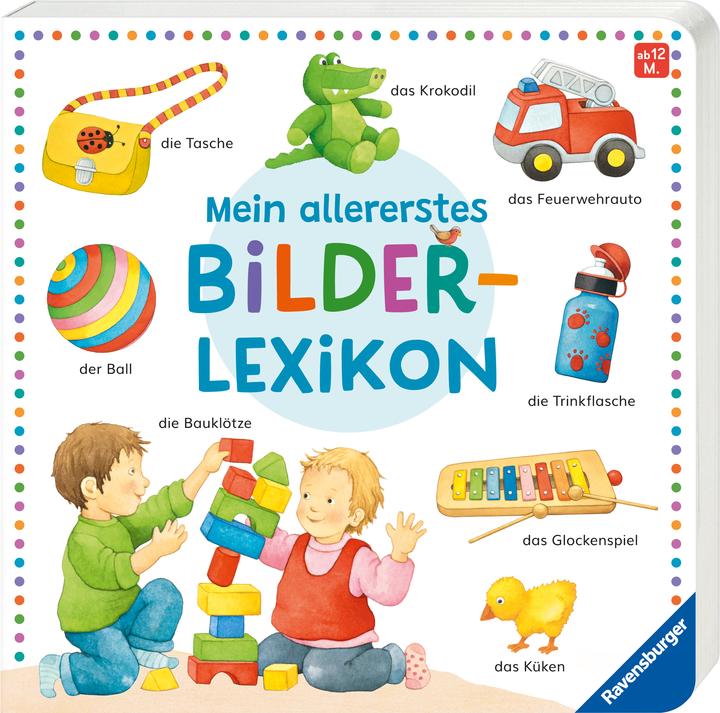 Actual product image Ravensburger My very first picture dictionary: With over 100 important first words for children aged 12 months (German)