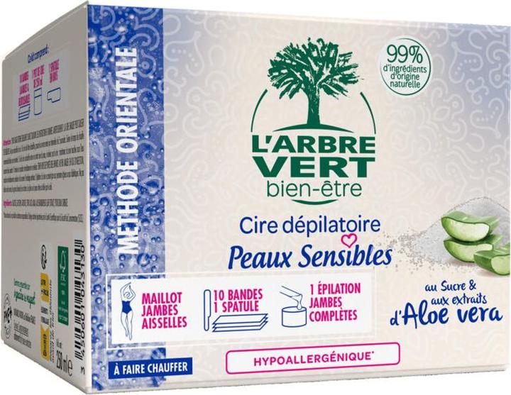 Produktbild L'arbre vert Öko Enthaarungswachs Empfindliche Haut (250 ml, 1 x, 500 g)