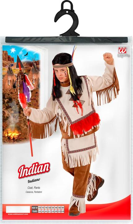 Produktbild Widmann Kinderkostüm Indianer (128)