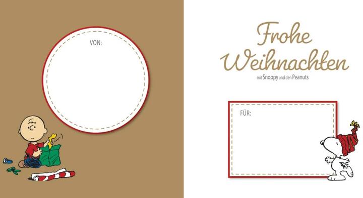Produktbild Peanuts Geschenkbuch: Frohe Weihnachten mit Snoopy und den Peanuts