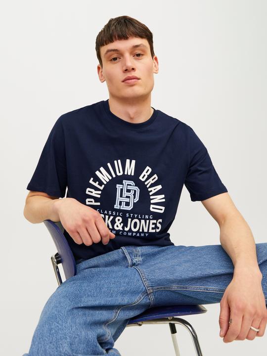 Immagine prodotto Jack & Jones T-shirt stampata con scollo rotondo (M)