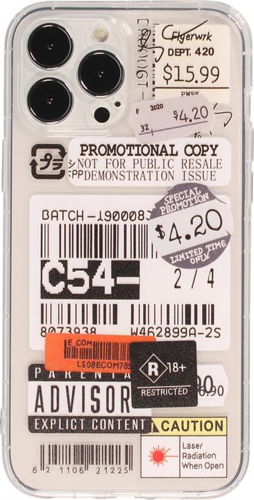 Produktbild PhoneLook Hülle Aufkleber Vintage Sticker Price-tag collage (Apple iPhone 13 Pro Max)