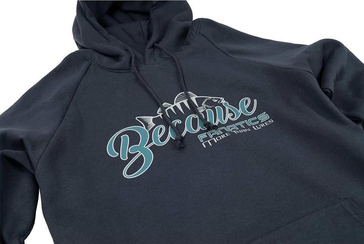 Immagine prodotto Stucki Fishing Because Fanatics Hoodie Blau (M)