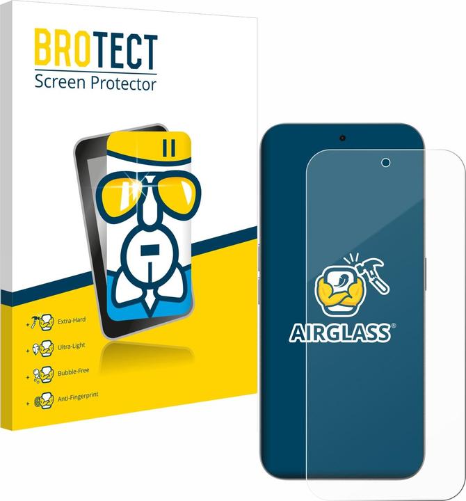 Image du produit BROTECT Verre de protection Film de protection en verre Film de protection d'écran clair (1 pièce(s), Nothing Phone (2a))