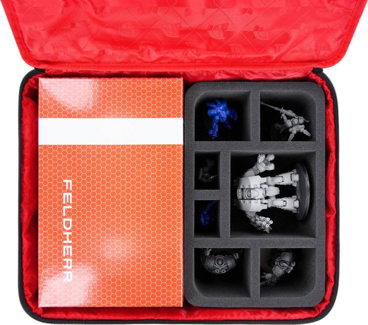 Produktbild Feldherr Lagerbox TCHS105 für Miniaturen Farbfläschchen Pinsel (Kunststoff, Karton)