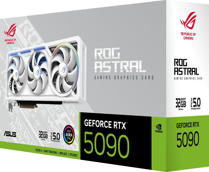 Immagine prodotto ASUS ROG Astral GeForce RTX 5090 White (32 GB)