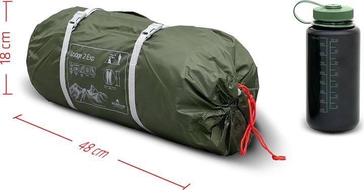 Actual product image Robens Lodge 2 Exp (Dome tent, 3.10 kg, 2 persons)