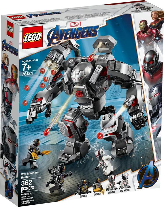Produktbild LEGO War Machine Buster (76124, LEGO Marvel)