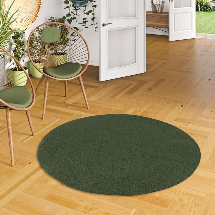 Immagine prodotto Snapstyle Tappeto Shaggy di lusso in velluto rotondo (Ø 200 cm)