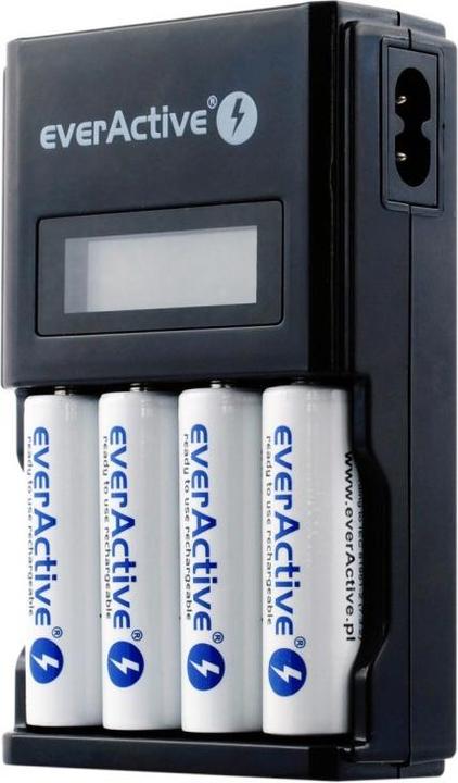 Actual product image Everactive NC450B battery charger Household battery AC (1 pcs., AAA, 2000 mAh, Battery + charger)