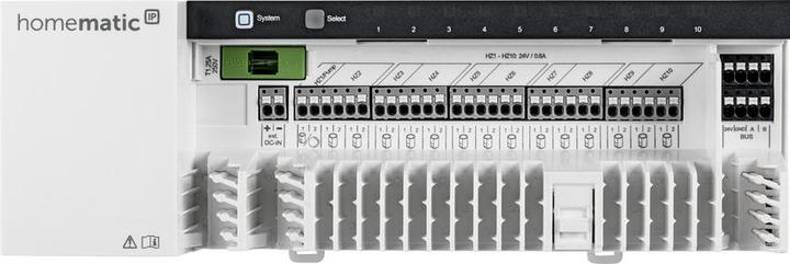 Produktbild Homematic IP Wired Fussbodenheizungscontroller - 10-fach, 24 V HmIPW-FAL24-C10 153432A0