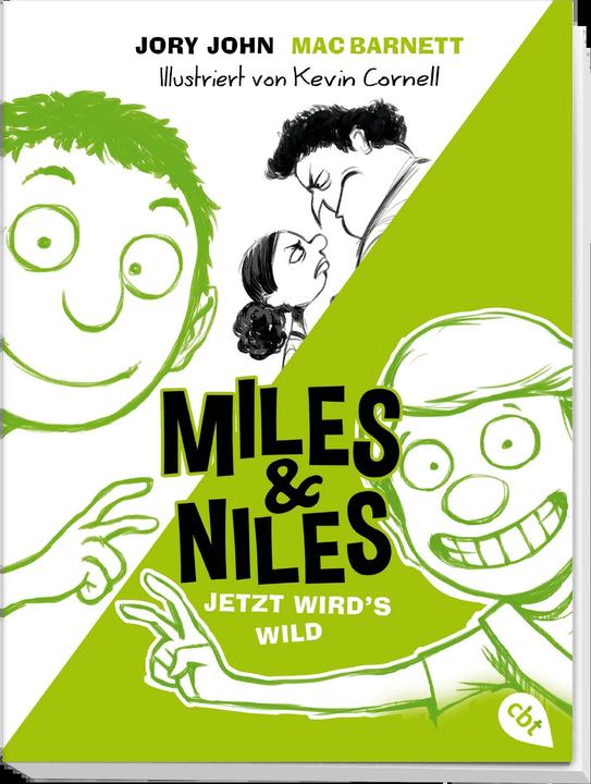 Immagine prodotto Miles & Niles - Jetzt wird's wild (Tedesco, Jory John, Mac Barnett, 2020)