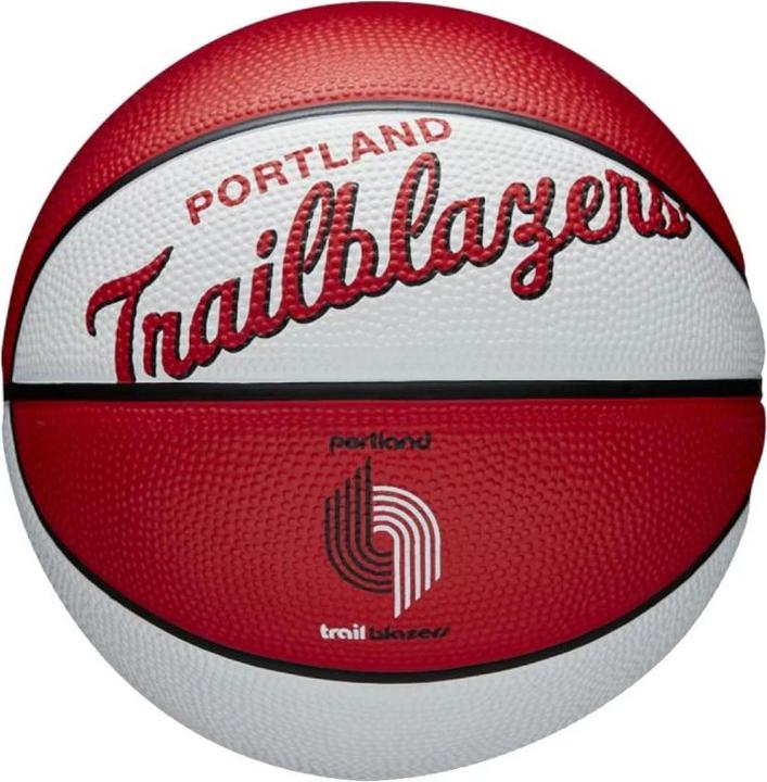 Wilson Nba Team Retro Basketball Mini Por Blazers (3)