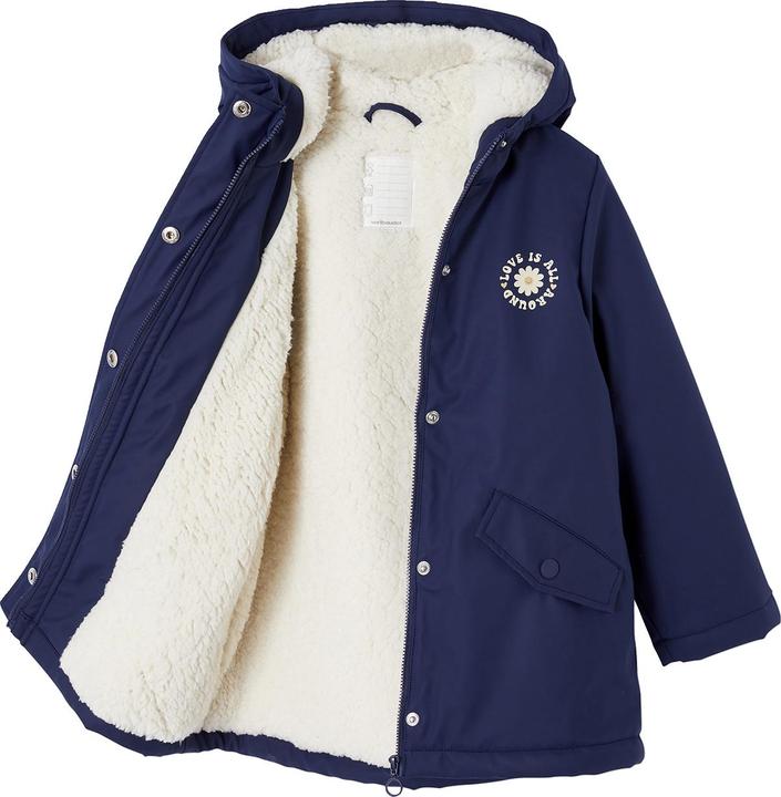Produktbild Vertbaudet Mädchen Regenjacke mit Kapuze & Teddyfleece-Futter (92)
