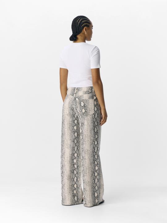 Actual product image Object Print Jeans mit weitem Bein (M)