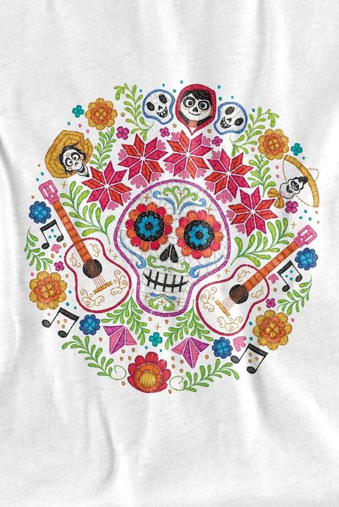 Immagine prodotto La Maison du Coco Day Of The Dead Maglietta Ernesto Miguel Hector Tasca a Toppa Bambini (140)