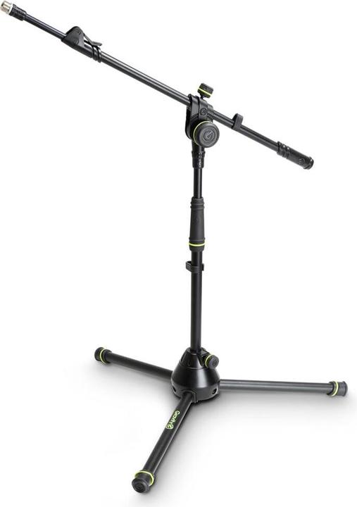 Actual product image Gravity MS 4222 B - Microphone Stand Short with Tripod Folding Base and 2-Point Extension Boom, Black