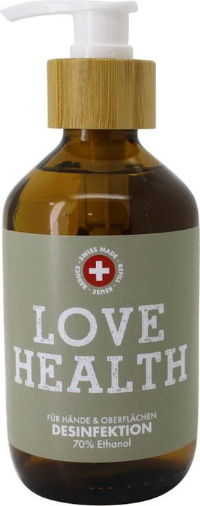 Schnarwiler LOVE HEALTH Desinfektionmittel für Hände und Oberflächen, 70% Alkohol