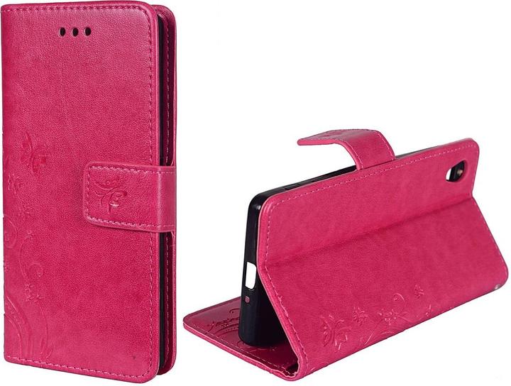 Produktbild König Design Schutz Handy Hülle für Sony Xperia XA Case Cover Tasche Wallet Etui Handyhülle (Sony Xperia XA)