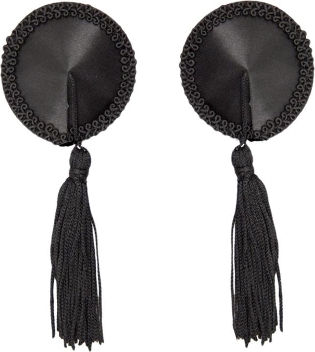 Kinky Diva Satin Nipple Covers w Tassel
