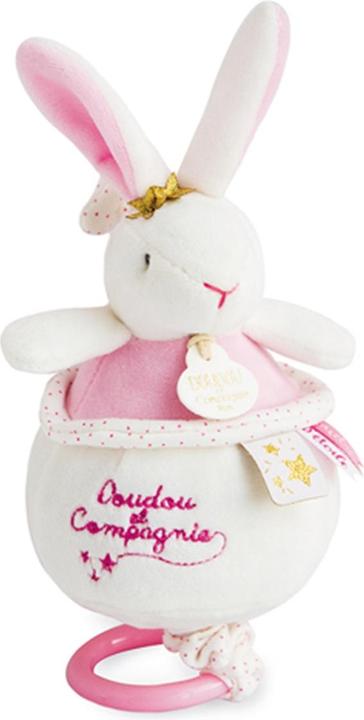 Actual product image Doudou et Compagnie Music music box bunny star